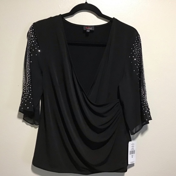 Shimmery Embellished Top - Picture 1 of 6